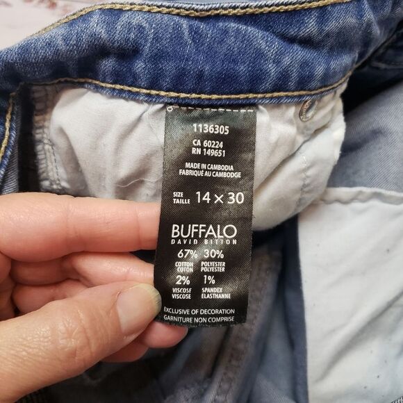 BUFFALO DAVID BITTON Boulevard mid-rise straight leg jeans  Style 1136303 - Picture 11 of 12